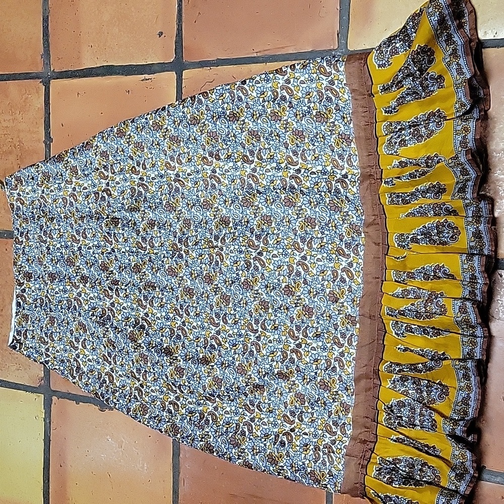 Mix Nouveau floral skirt.
